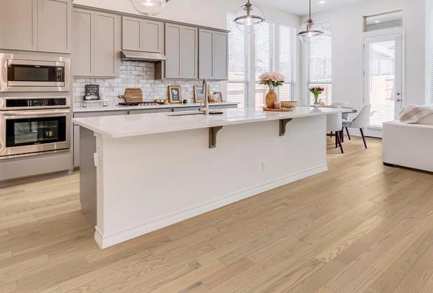 Hardwood flooring finishing supplies — DuraSeal stains, Bona finishes, Norton abrasives